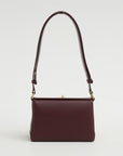 Small Folded Bag, Burgundy