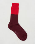 Bicolor Short Sock