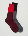 Bicolor Short Sock