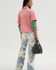 Carpenter Pant, Washed Blue Floral