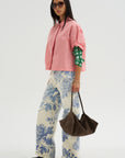 Carpenter Pant, Washed Blue Floral