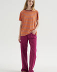 Darcy Loose Jean, Festival Magenta Purple