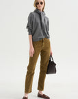 Pre-Order • Romeo Jean, Golden Brown Stretch Cord