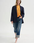 Cuffed X-BF Jean, Caslon Selvedge Blue