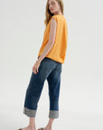 Cuffed X-BF Jean, Caslon Selvedge Blue