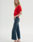 Joan Kick Flare Jean, Melvin Blue Stretch