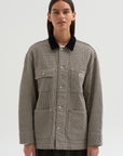Relaxed Chore Jacket, Price of Wales Grey Check