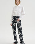 Cropped Boxy Shirt, White
