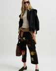 X-Bf Pant, Floral Butterfly