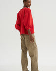 Fond Sweatshirt, Cherry