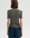 Kira Top, Chambray