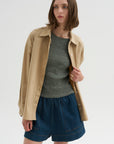 Kira Top, Chambray