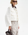 The Henderson Jacket, White