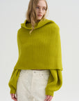 The Lossie Scarf, Chartreuse