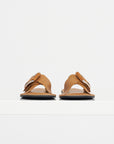 Flat Sandal, Cuoio