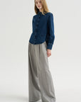 Denim Petit Shirt, Indigo