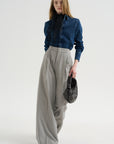 Denim Petit Shirt, Indigo