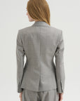 Petit Wool Jacket, Gray Fantasy