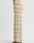 Petra Trouser, Cream & Blue