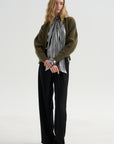 Minerva Zipped Batwing Bomber, Dark Military