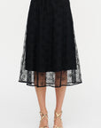 Circle Skirt, Black Lace