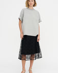 Circle Skirt, Black Lace