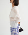 Organdy Top, White