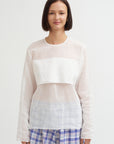 Organdy Top, White