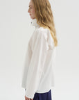 Belor CTop - Top-Pop Collar Shirt, Off White