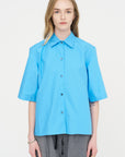 Biscay Ctop - Short Sleeve Shirt, Azure