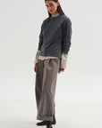 Ultrafine Merino Longsleeve Sweater, Steel