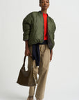 Merino Sweater Vest, Scarlet