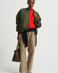 Merino Sweater Vest, Scarlet
