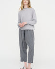 Muscat Ymer - Merino Wool Sweater, Silver