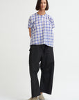 Taffeta Zip Pants, Black