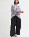 Taffeta Zip Pants, Black