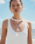 Salamanca Necklace, White