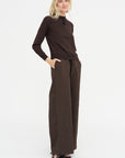 Tassel Tricot Sweater, Brown