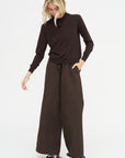 Tassel Tricot Sweater, Brown