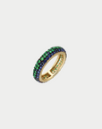 ITA - Terrenas Pave Bombe Ring, Multi
