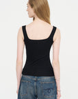 Sawyer Tank Top, Noir