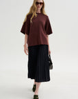 Feather Weight Viscose Neoprene Baseball T-Shirt