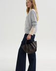 Pre-Order • Indigo Denim Pat Trouser Jean, Dark Denim