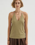 Racerback Tank, Fennel