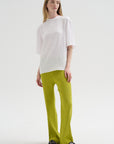 Crinkle Shirting Easy T-Shirt, White