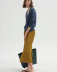 PRE-ORDER • The Crinkle Slip Skirt, Mustard