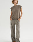 Reactive Vintage Garment Dyed Stretch Twill Sid Pant - Regular, Pewter