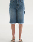 Classic Wash Denim Newman Short, Classic Blue