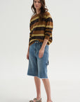 Classic Wash Denim Newman Short, Classic Blue