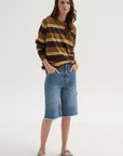 Classic Wash Denim Newman Short, Classic Blue